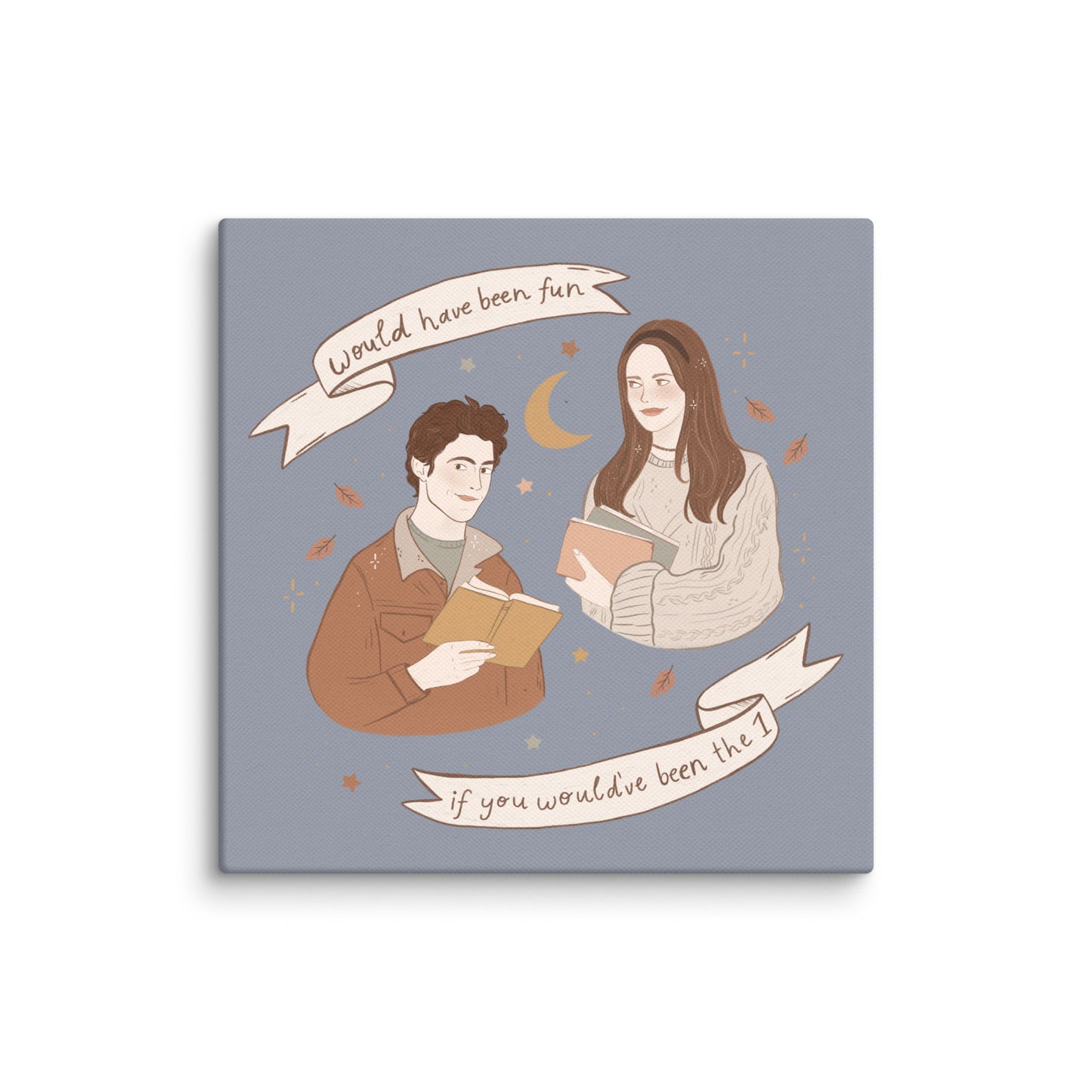 Jess and Rory The 1 Folklore Canvas Wall Art