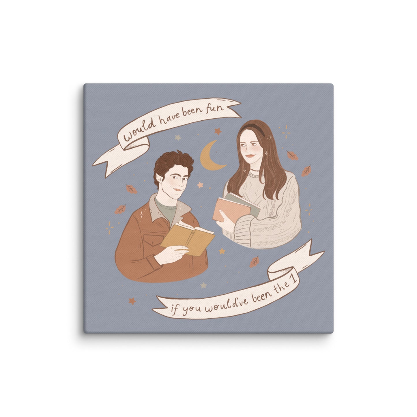 Jess and Rory The 1 Folklore Canvas Wall Art