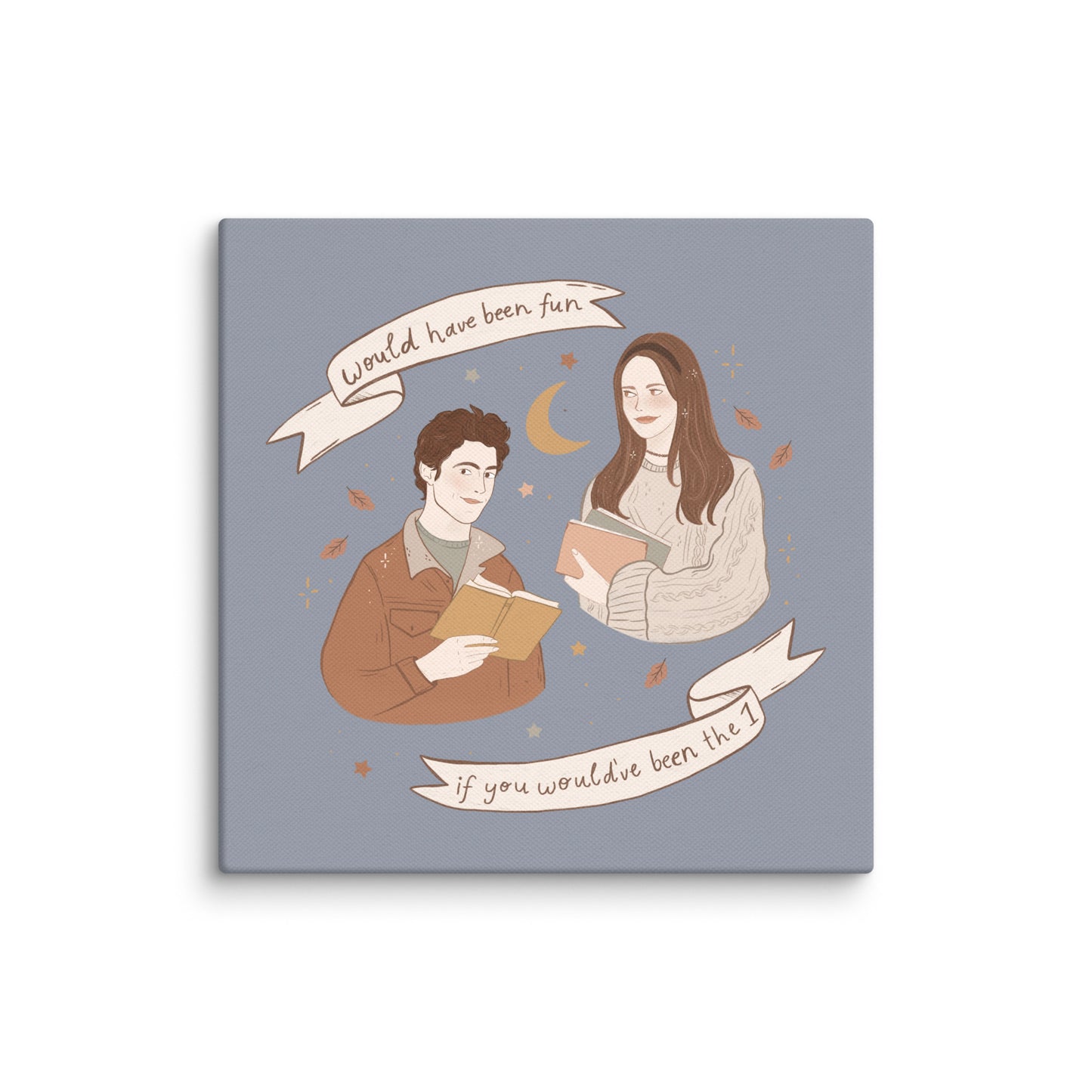 Jess and Rory The 1 Folklore Canvas Wall Art