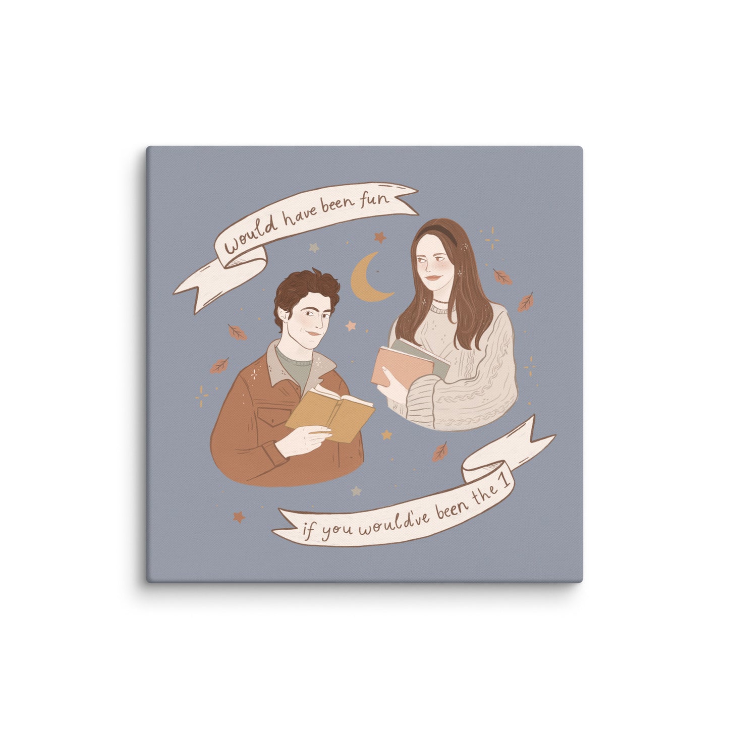 Jess and Rory The 1 Folklore Canvas Wall Art