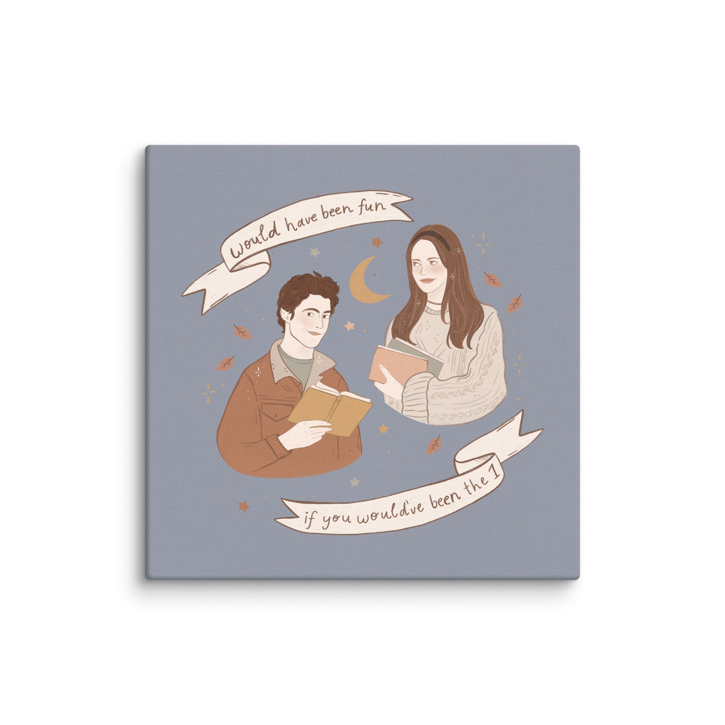 Jess and Rory The 1 Folklore Canvas Wall Art