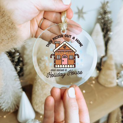 Holiday House Christmas Ornament | Taylor Christmas Tree Decor