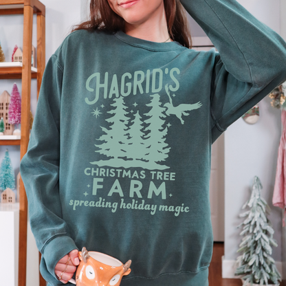 Hagrids Christmas Tree Farm Sweatshirt