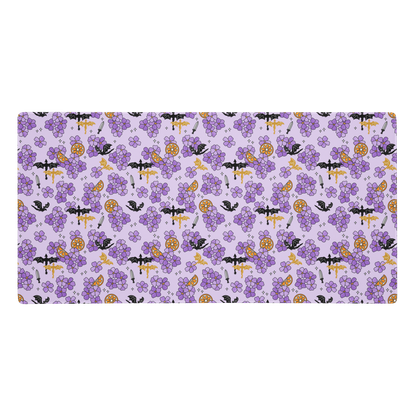 Violet Dragon Rider Gaming Mouse Pad
