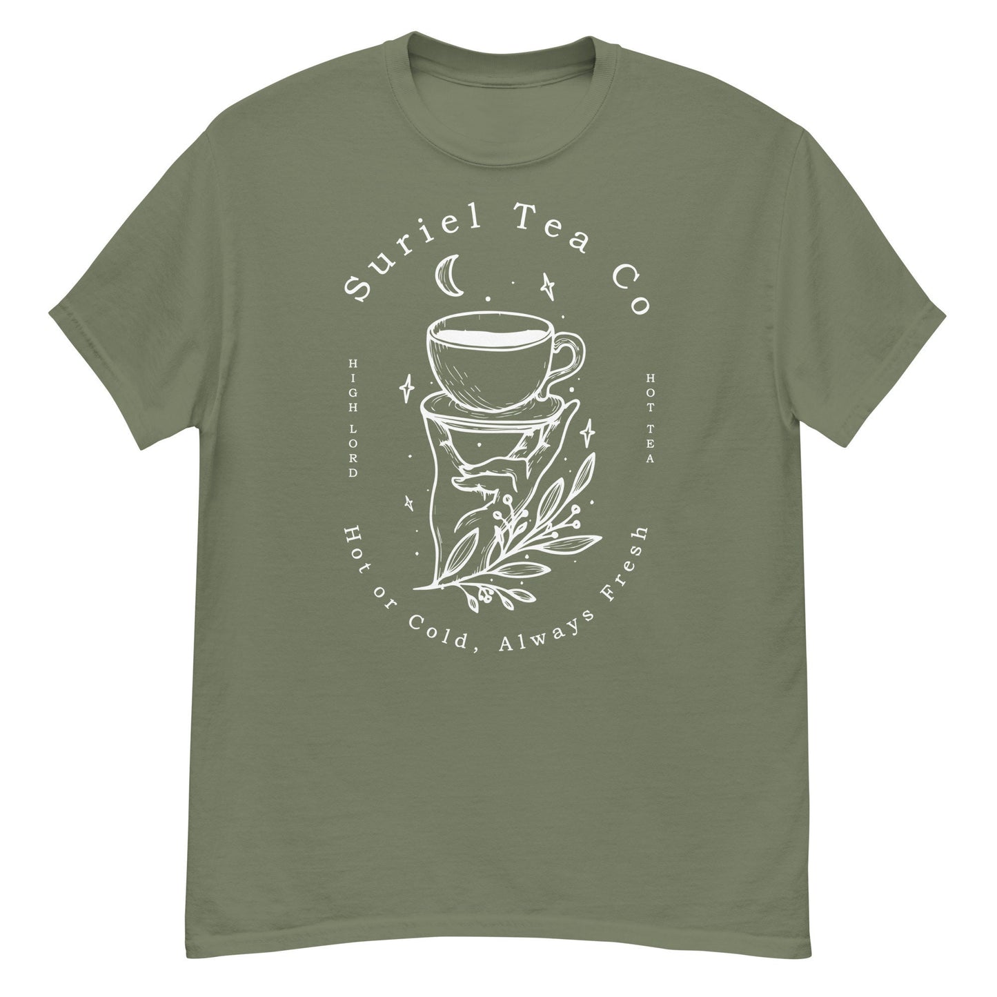 Suriel Tea Co ACOTAR Tshirt | bookish Shirt | SJM Book lover Gift | Fantasy Bookworm merch | Booktok Bookstagram Reader Shirt