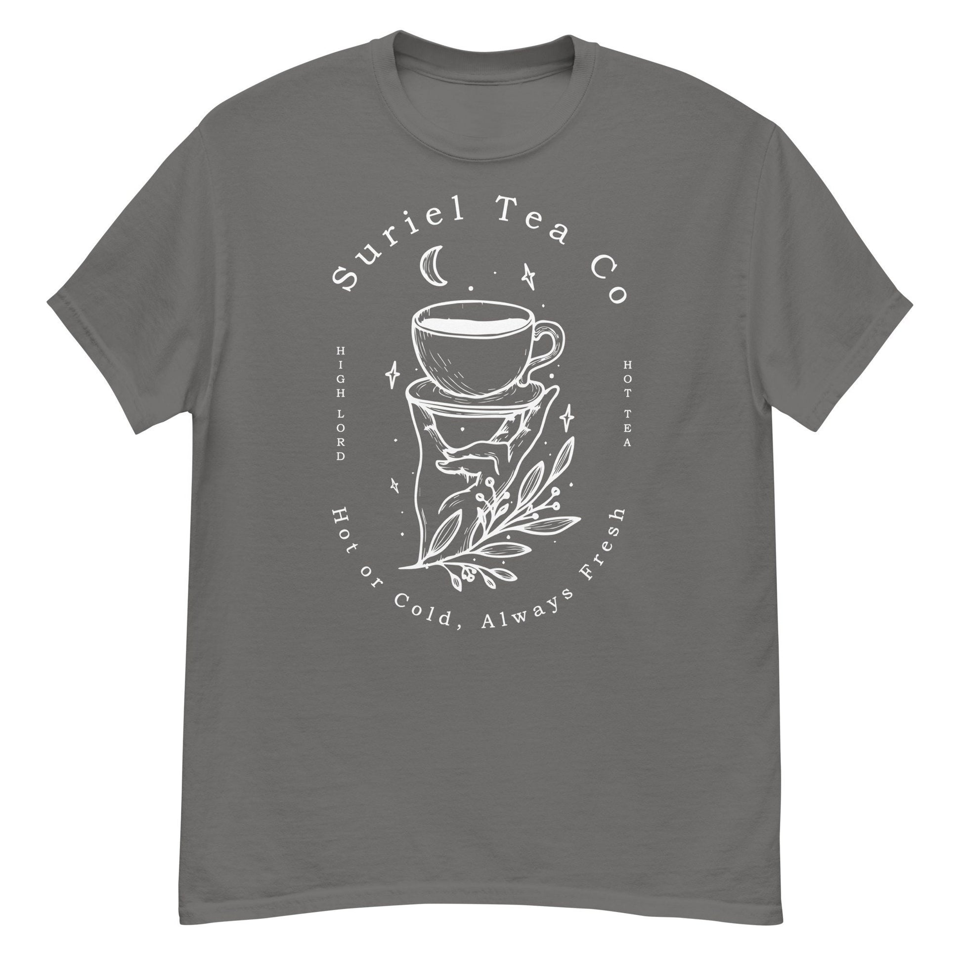 Suriel Tea Co ACOTAR Tshirt | bookish Shirt | SJM Book lover Gift | Fantasy Bookworm merch | Booktok Bookstagram Reader Shirt
