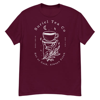 Suriel Tea Co ACOTAR Tshirt | bookish Shirt | SJM Book lover Gift | Fantasy Bookworm merch | Booktok Bookstagram Reader Shirt