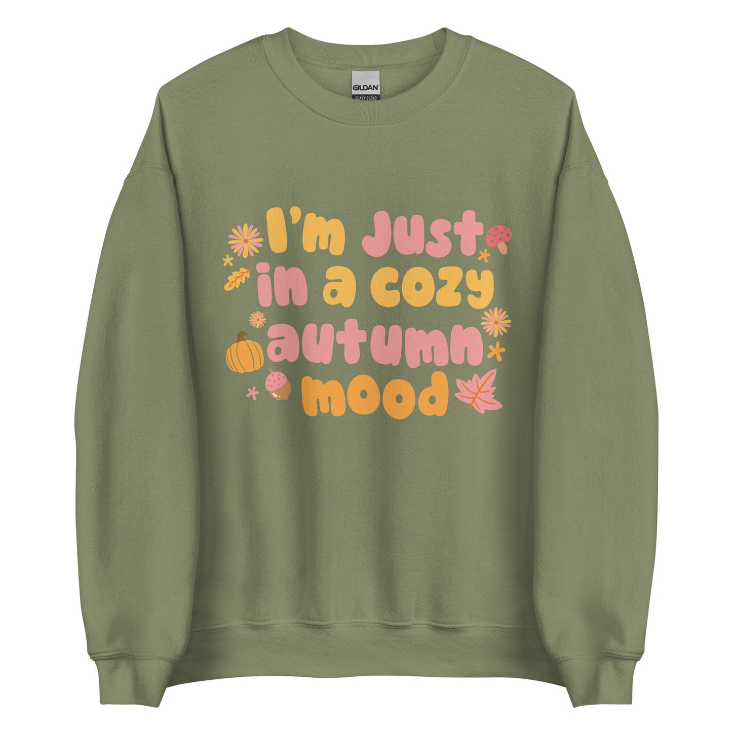 Cozy Autumn Mood Sweatshirt | Fall Lover Crewneck | Gilmore Spooky Season Halloween Spooky Cute Sweater