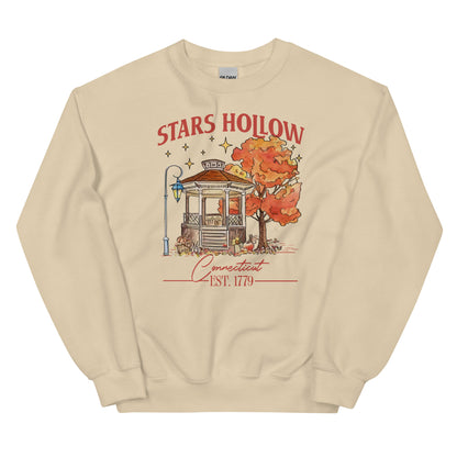 Stars Hollow Connecticut Gildan Crewneck | Gilmore Girls Season Shirt | Luke Lorelai Rory Stars Hollow Sweater | Cozy Autumn Fall Sweatshirt