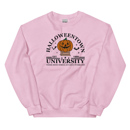 Halloween town university crewneck | spooky cute fall sweatshirt | classic Halloween nostalgic shirt | pumpkin shirt