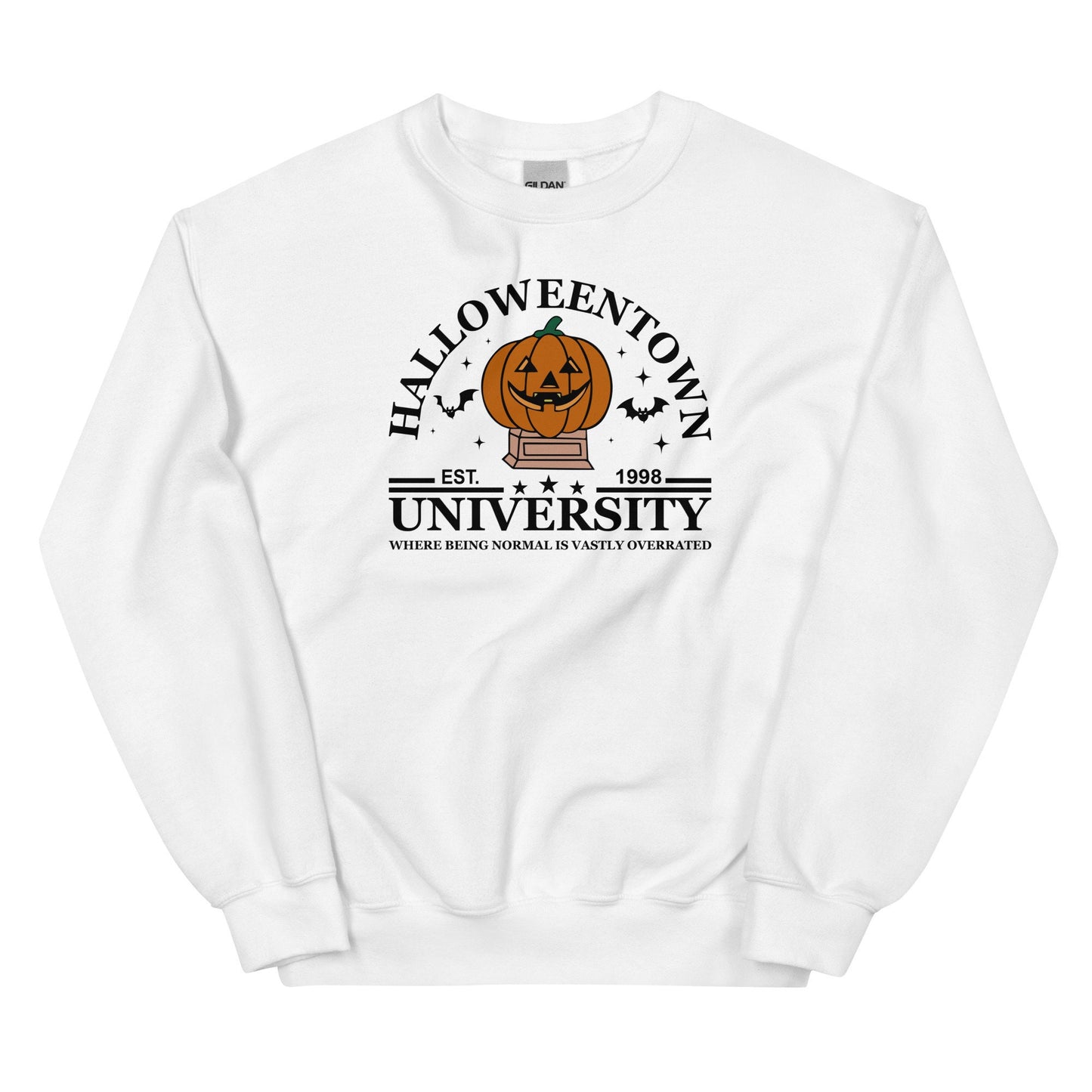 Halloween town university crewneck | spooky cute fall sweatshirt | classic Halloween nostalgic shirt | pumpkin shirt