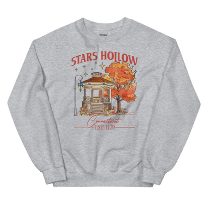 Stars Hollow Connecticut Gildan Crewneck | Gilmore Girls Season Shirt | Luke Lorelai Rory Stars Hollow Sweater | Cozy Autumn Fall Sweatshirt