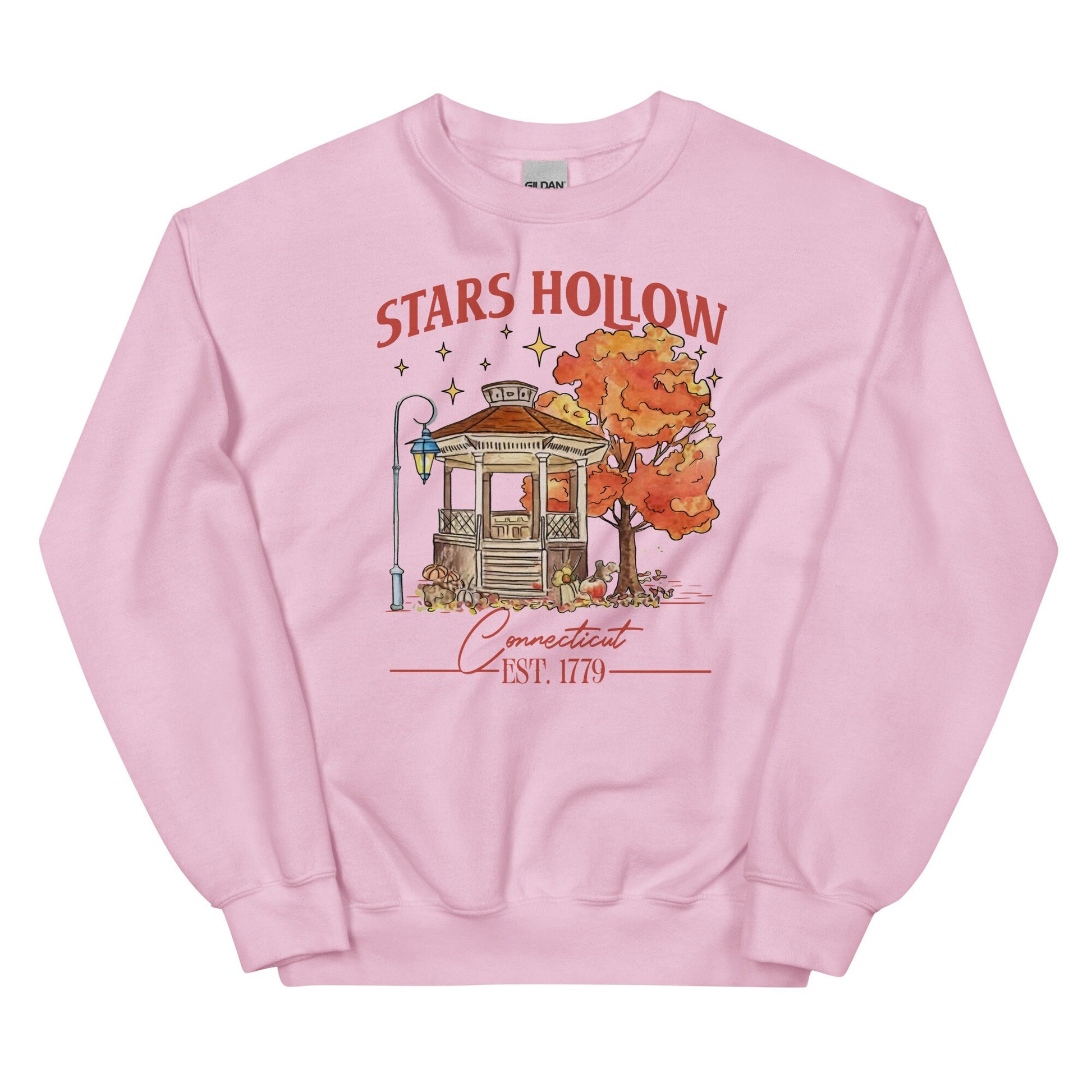 Stars Hollow Connecticut Gildan Crewneck | Gilmore Girls Season Shirt | Luke Lorelai Rory Stars Hollow Sweater | Cozy Autumn Fall Sweatshirt