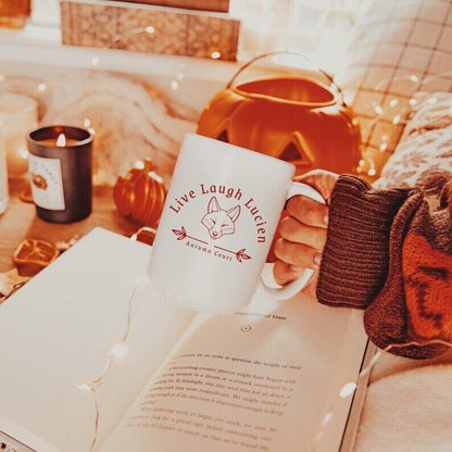 Officially Licensed Lucien Autumn Court ACOTAR Mug | Fox Boy Vanserra bookish Coffee Cup | SJM Book lover Gift | Sarah J Maas Bookworm merch