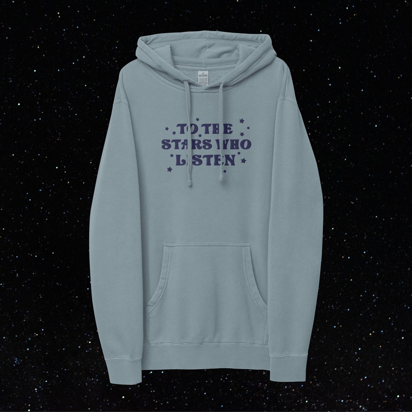 Officially Licenced To the Stars Who Listen ACOTAR Embroidered Premium Hoodie | SJM Bookish Fan Gift | Rhys Feyre Velaris Nigh Court Merch