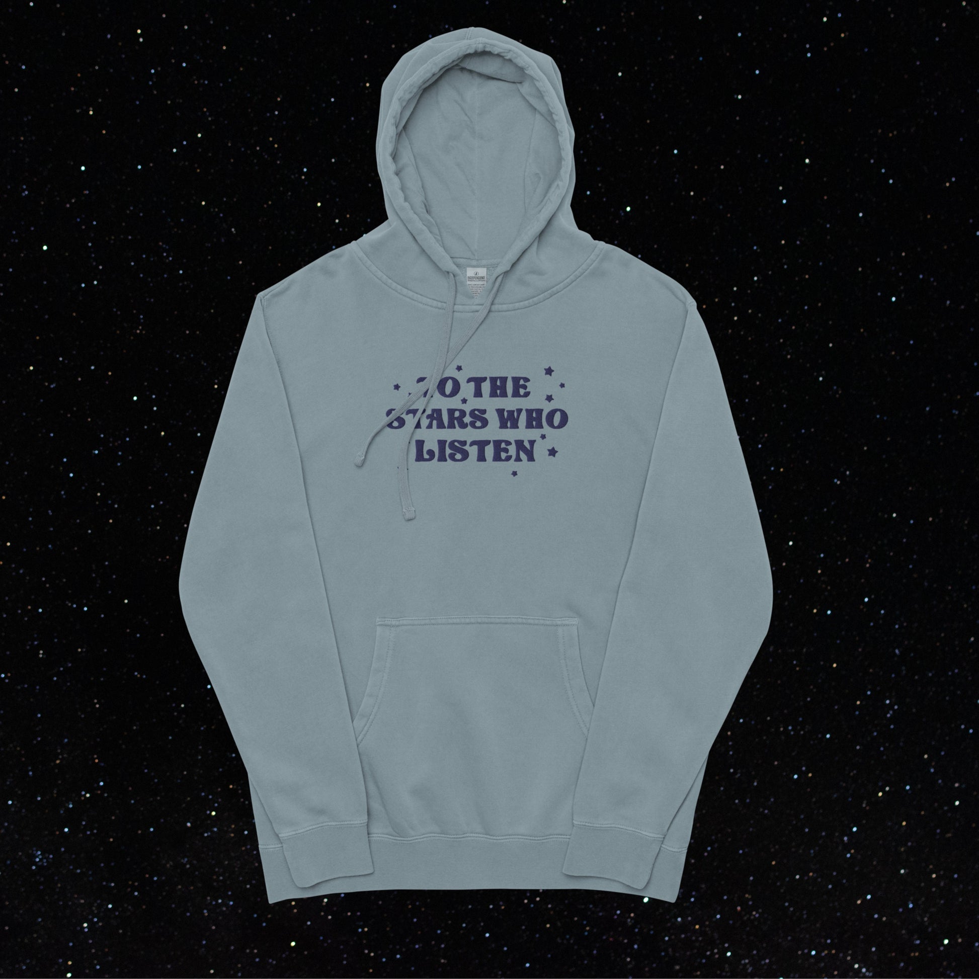 Officially Licenced To the Stars Who Listen ACOTAR Embroidered Premium Hoodie | SJM Bookish Fan Gift | Rhys Feyre Velaris Nigh Court Merch