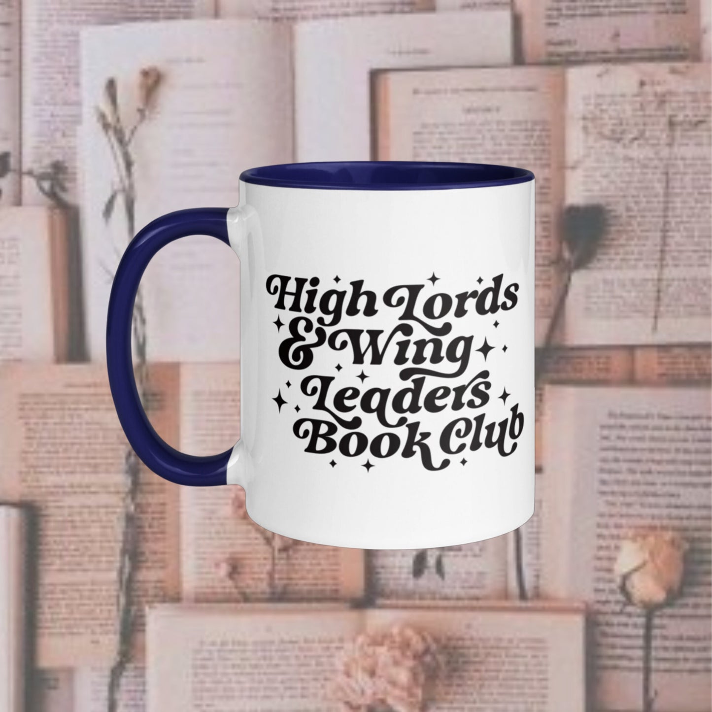 Highlord and Wingleader Book Club Mug | Fantasy Reader Bookish Mug | Coffee and Tea Cup for Bookworm | Gift for Reader | Romantacy Booktok