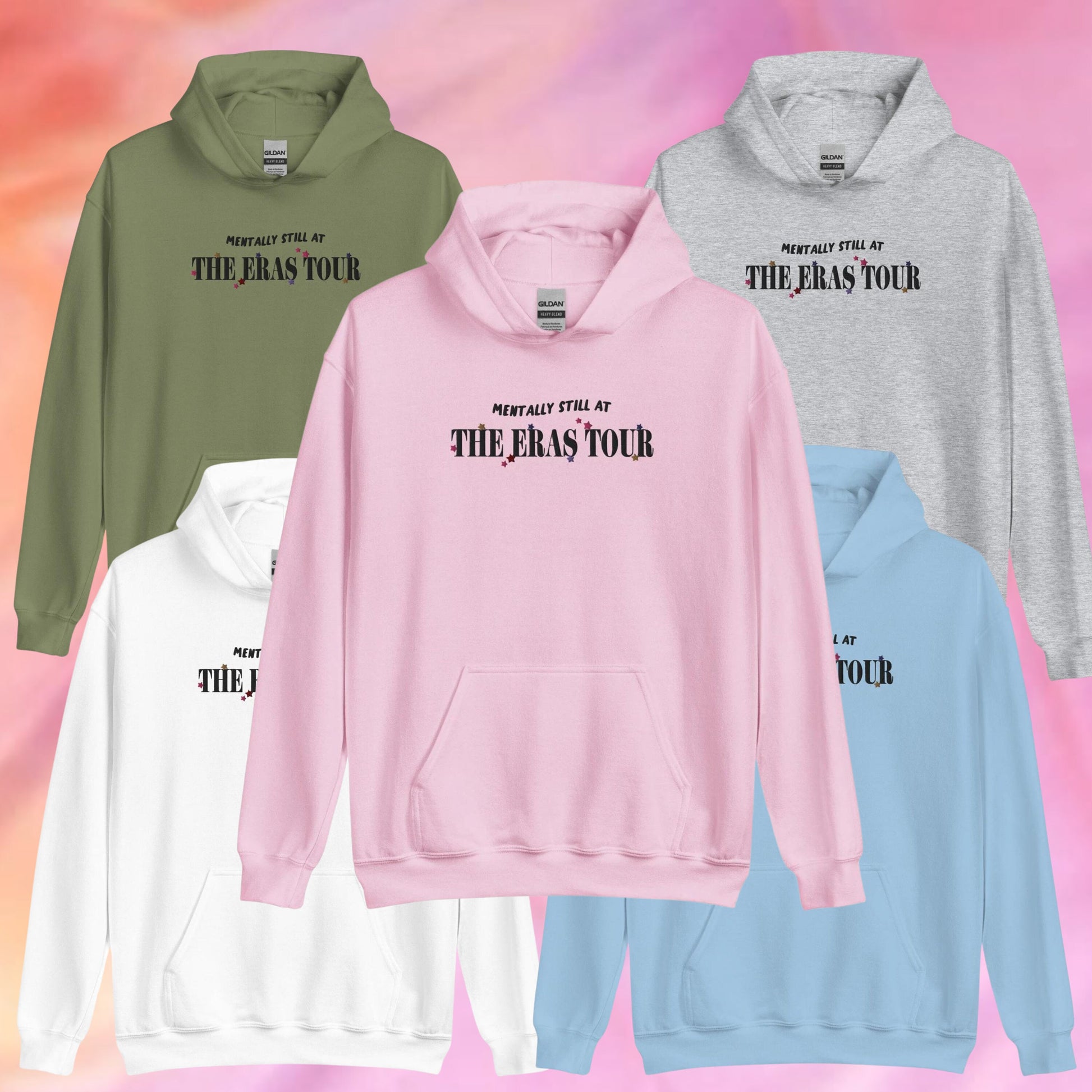 Mentally I'm still at the Eras Tour Embroidered Hoodie | Taylor Fan Merch | TS Gifts | The Eras Sweatshirt