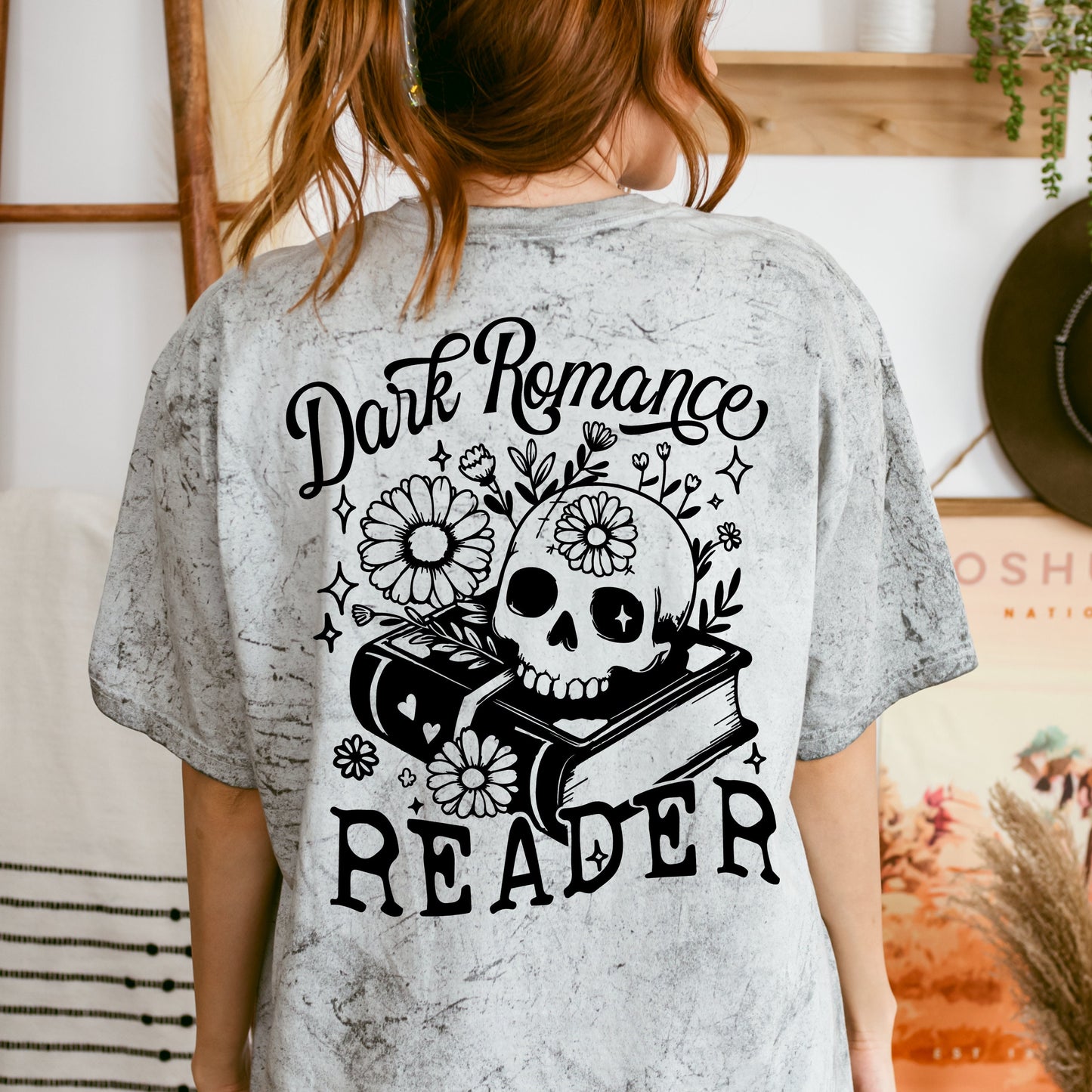 Dark Romance Reader Bookish tshirt | Dark Academia Gothic Books | Smut and Spicy book shirt | Bookish clothing shop | Bookworm Gift