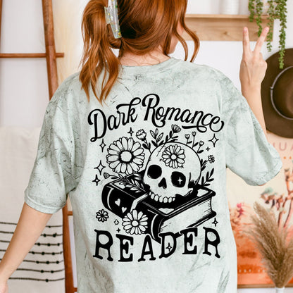 Dark Romance Reader Bookish tshirt | Dark Academia Gothic Books | Smut and Spicy book shirt | Bookish clothing shop | Bookworm Gift