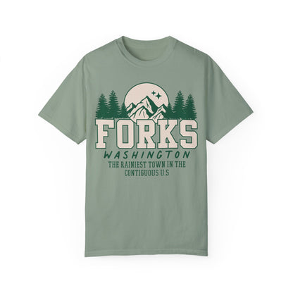 Forks Washington Tshirt | Twilight Fandom Shirt | Vampire Romance | Edward and Jacob Shirt | Bookish Merch | Bella Locca