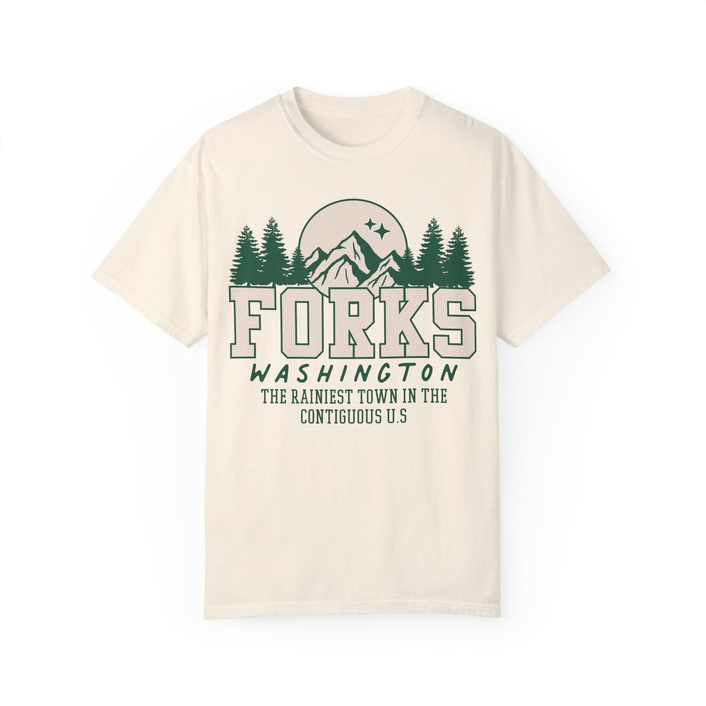 Forks Washington Tshirt | Twilight Fandom Shirt | Vampire Romance | Edward and Jacob Shirt | Bookish Merch | Bella Locca