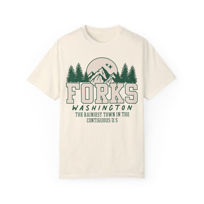 Forks Washington Tshirt | Twilight Fandom Shirt | Vampire Romance | Edward and Jacob Shirt | Bookish Merch | Bella Locca