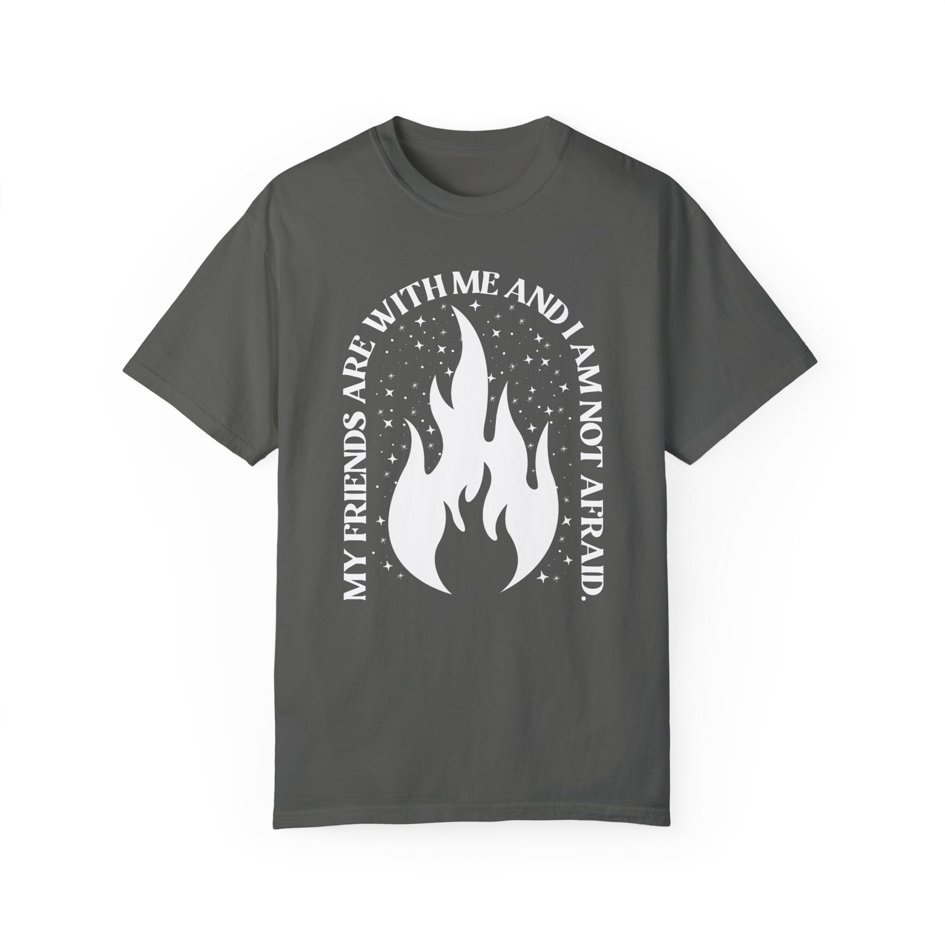 My Friends are With Me Bookish Shirt | I'm not Afraid Fantasy Shirt | Bookworm Tshirt | SJM Bookclub | Crescent City Gifts Bookish Merch