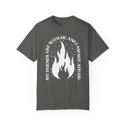 My Friends are With Me Bookish Shirt | I'm not Afraid Fantasy Shirt | Bookworm Tshirt | SJM Bookclub | Crescent City Gifts Bookish Merch