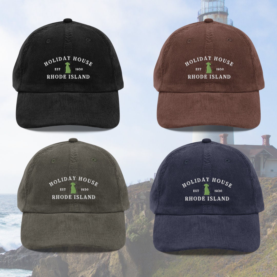 Holiday House Embroidered Hat | Taylor Folklore Era Cap | Corduroy Dad Hat | Last Great American Dynasty | Subtle Swift Merch | Era Tour