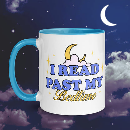 I Read Past My Bedtime Bookish Coffee Mug | Up Late Reading | Gift for Reader | Bookworm Cup | Bookish Merch | Trendy Booktok Bookstagram