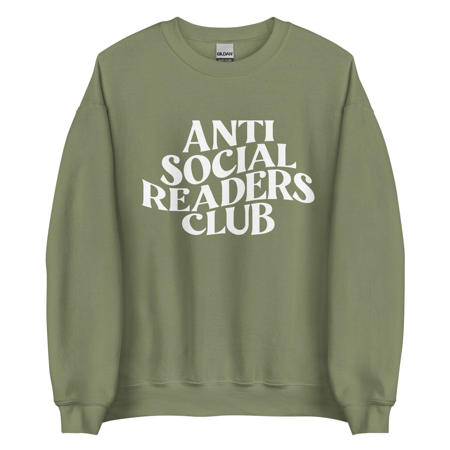 Anti Social Readers Club Sweatshirt , Trendy Bookish Crewneck , Introverted Reader, Homebody Bookworm Gifts, Funny Booktok Merch