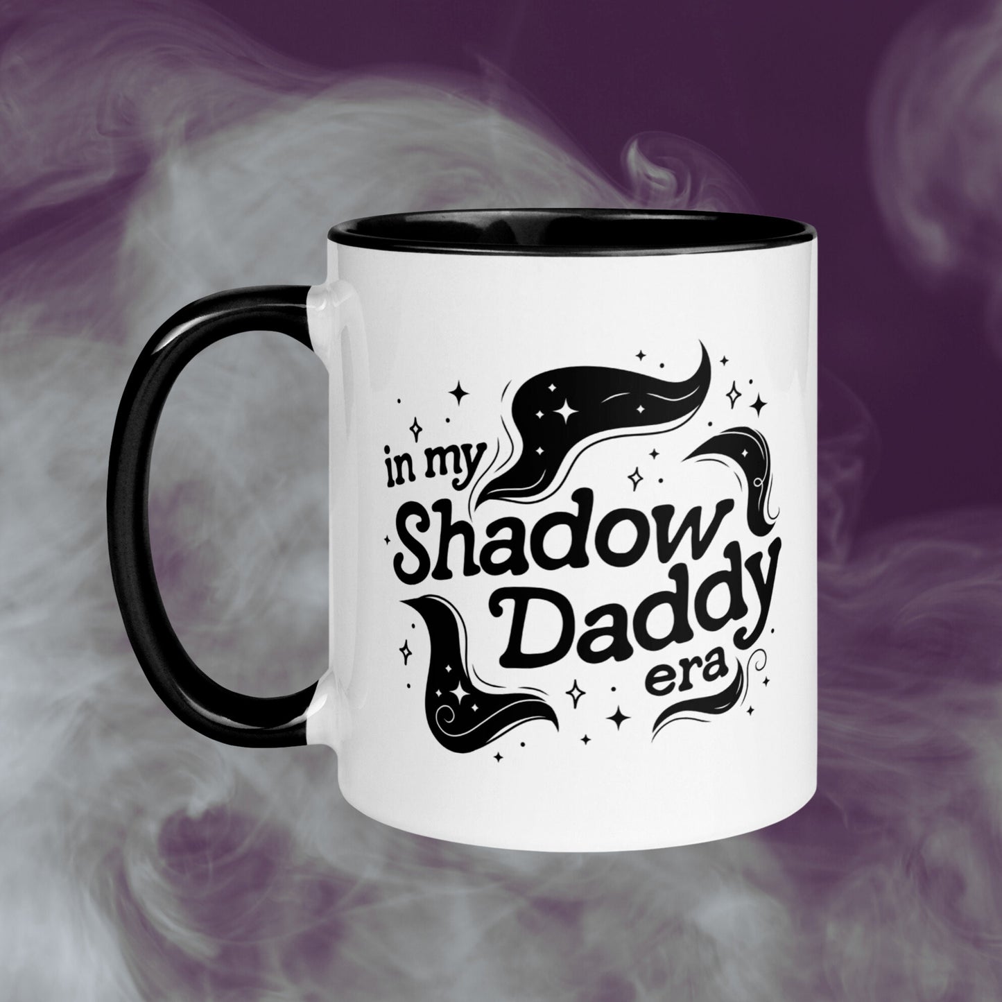 In My Shadow Daddy Era Mug | Bookish Coffee Cup | Fantasy Reader Gifts | Book Boyfriend Dark Romance | Romantacy Book Lover | Bookworm