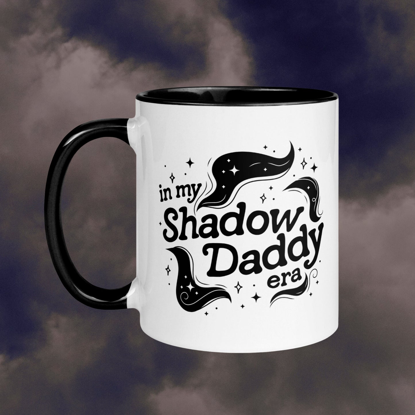 In My Shadow Daddy Era Mug | Bookish Coffee Cup | Fantasy Reader Gifts | Book Boyfriend Dark Romance | Romantacy Book Lover | Bookworm