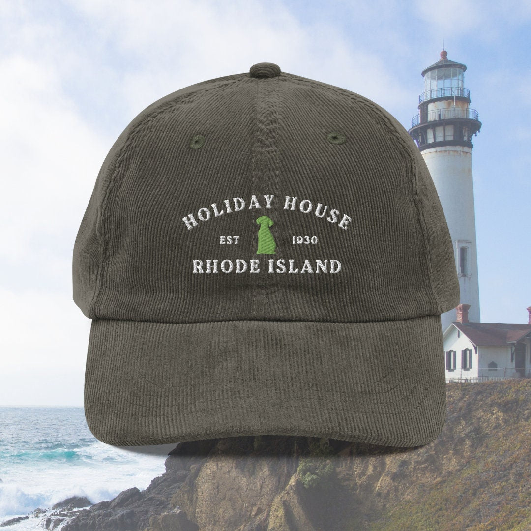 Holiday House Embroidered Hat | Taylor Folklore Era Cap | Corduroy Dad Hat | Last Great American Dynasty | Subtle Swift Merch | Era Tour