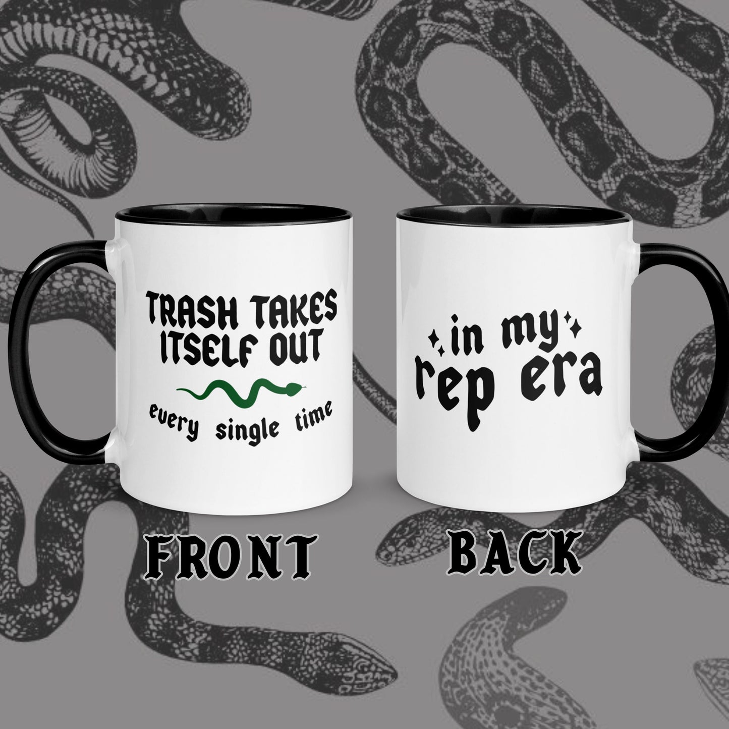 Rep Era Trash Takes Itself Out Coffe Mug | In My Rep Era | Reputation TS merch | Gift for Swift fans | Taylor Rep TV | Are you ready for it