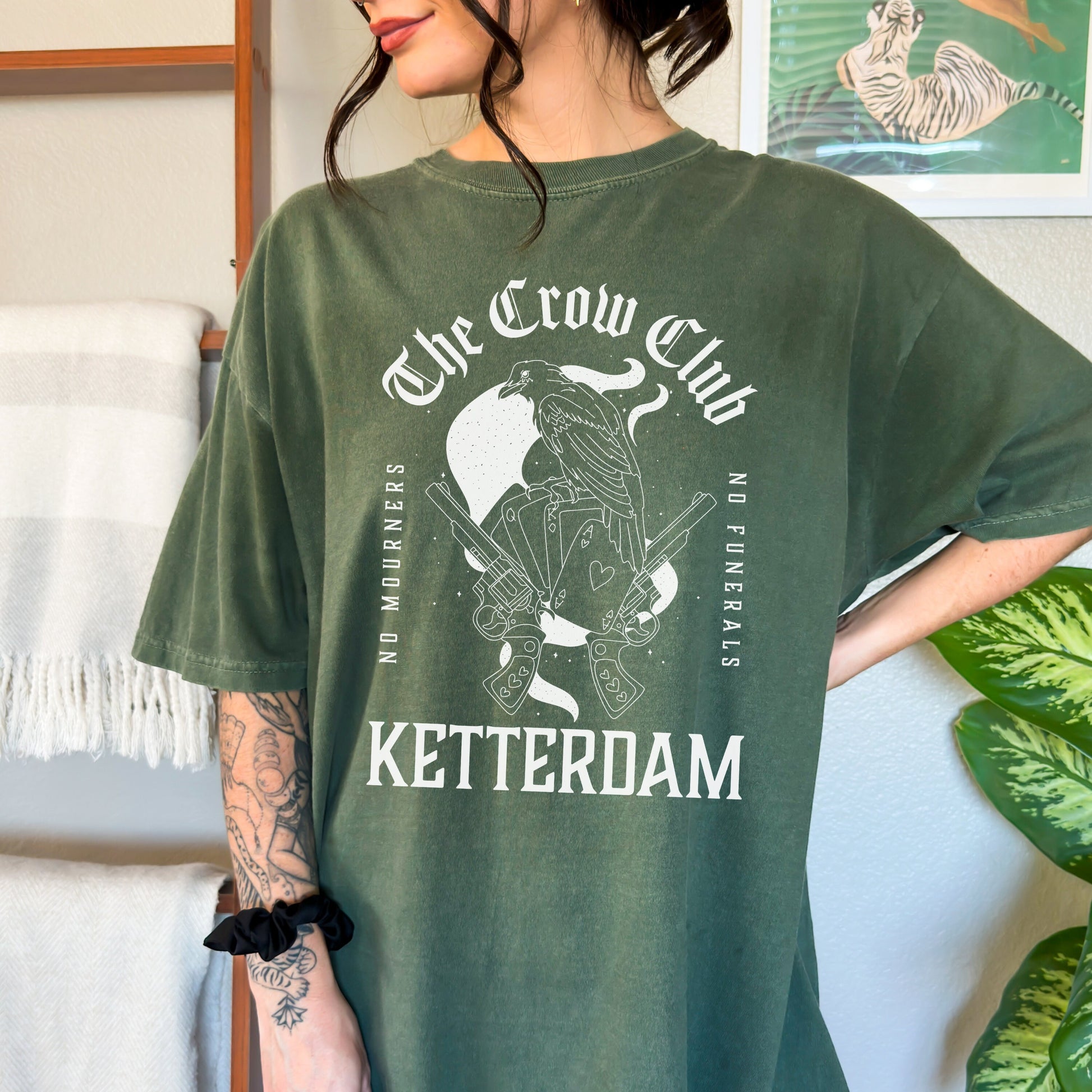 The Crow Club Ketterdam Shirt | Bookish Merch | Subtle Book Apparel | Fantasy Bookworm | YA Fiction Reader | Booktok Bookstagramer