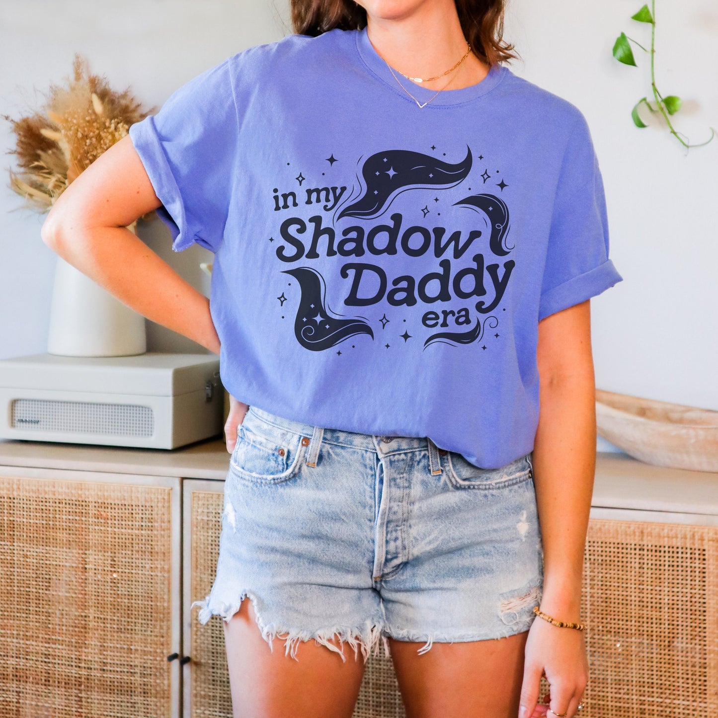 In my Shadow Daddy Era Tshirt | Cute Bookish Merch | Book Boyfriends shirt | Dark Romance Fantasy Reader Gifts | Romantacy Azriel and Xaden