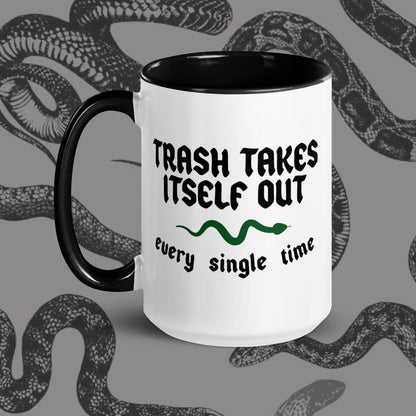 Rep Era Trash Takes Itself Out Coffe Mug | In My Rep Era | Reputation TS merch | Gift for Swift fans | Taylor Rep TV | Are you ready for it