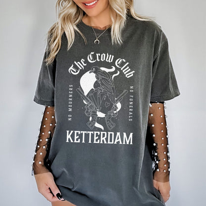 The Crow Club Ketterdam Shirt | Bookish Merch | Subtle Book Apparel | Fantasy Bookworm | YA Fiction Reader | Booktok Bookstagramer