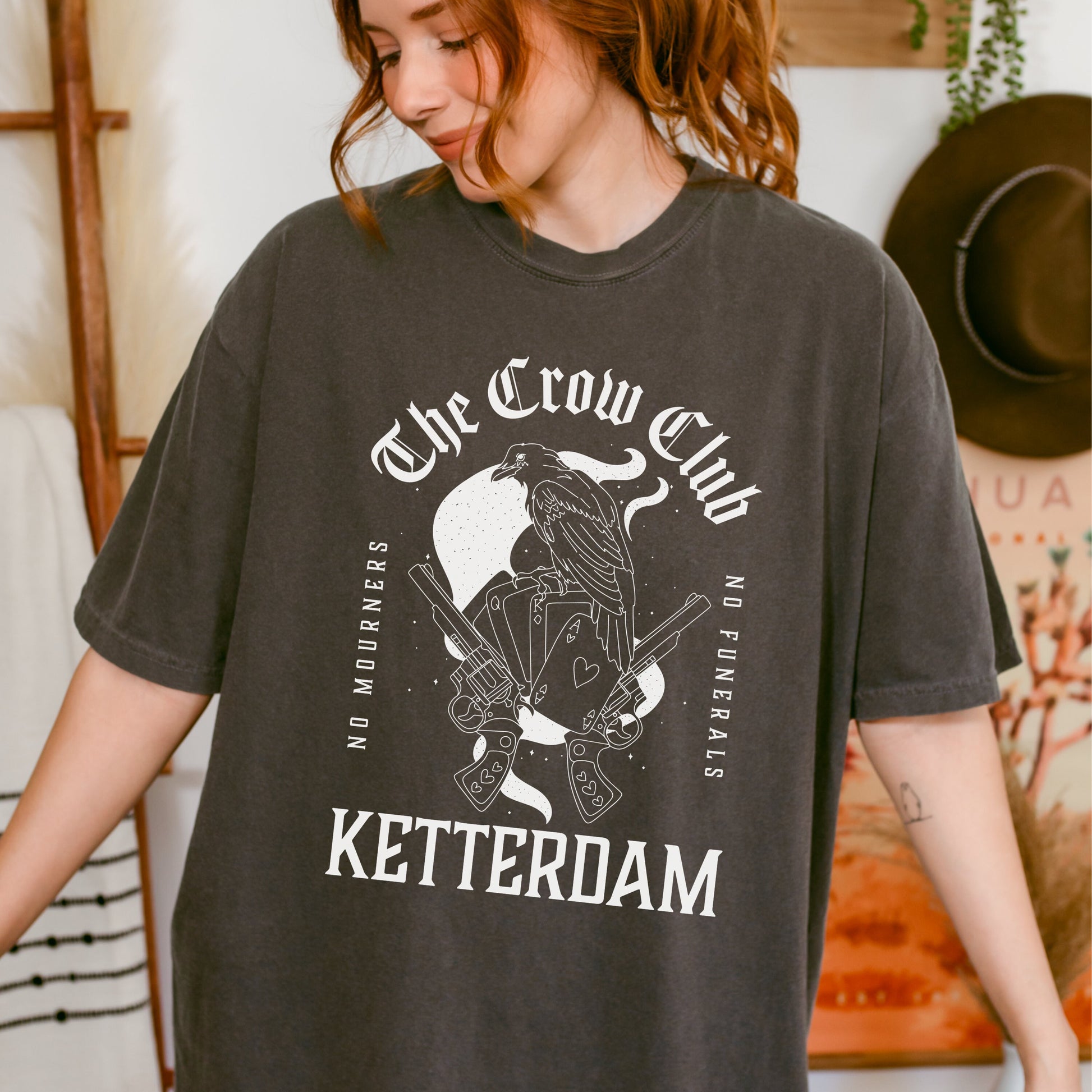 The Crow Club Ketterdam Shirt | Bookish Merch | Subtle Book Apparel | Fantasy Bookworm | YA Fiction Reader | Booktok Bookstagramer