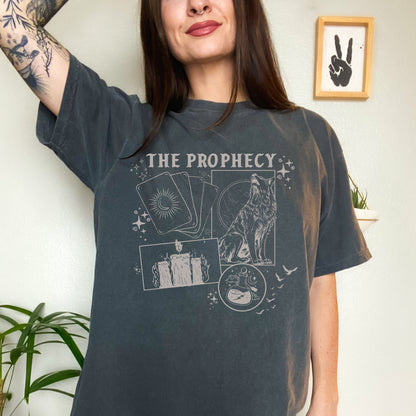 The Prophecy TTPD Tshirt | Tortured Poets Merch | Witchy Taylor Fan | Era Tour Outfit | The Anthology TTPD | Swift Howl Like A Wolf at Moon