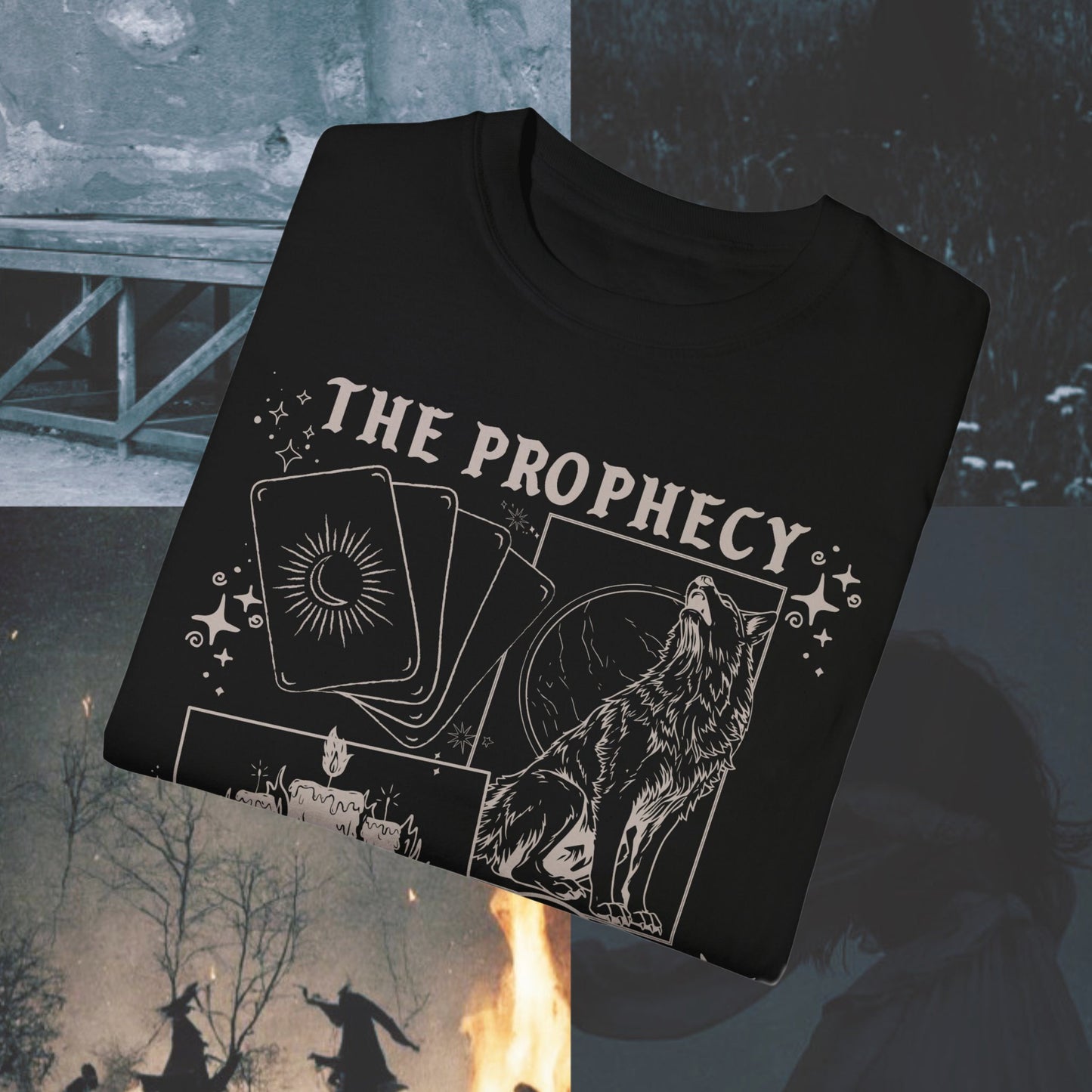 The Prophecy TTPD Tshirt | Tortured Poets Merch | Witchy Taylor Fan | Era Tour Outfit | The Anthology TTPD | Swift Howl Like A Wolf at Moon