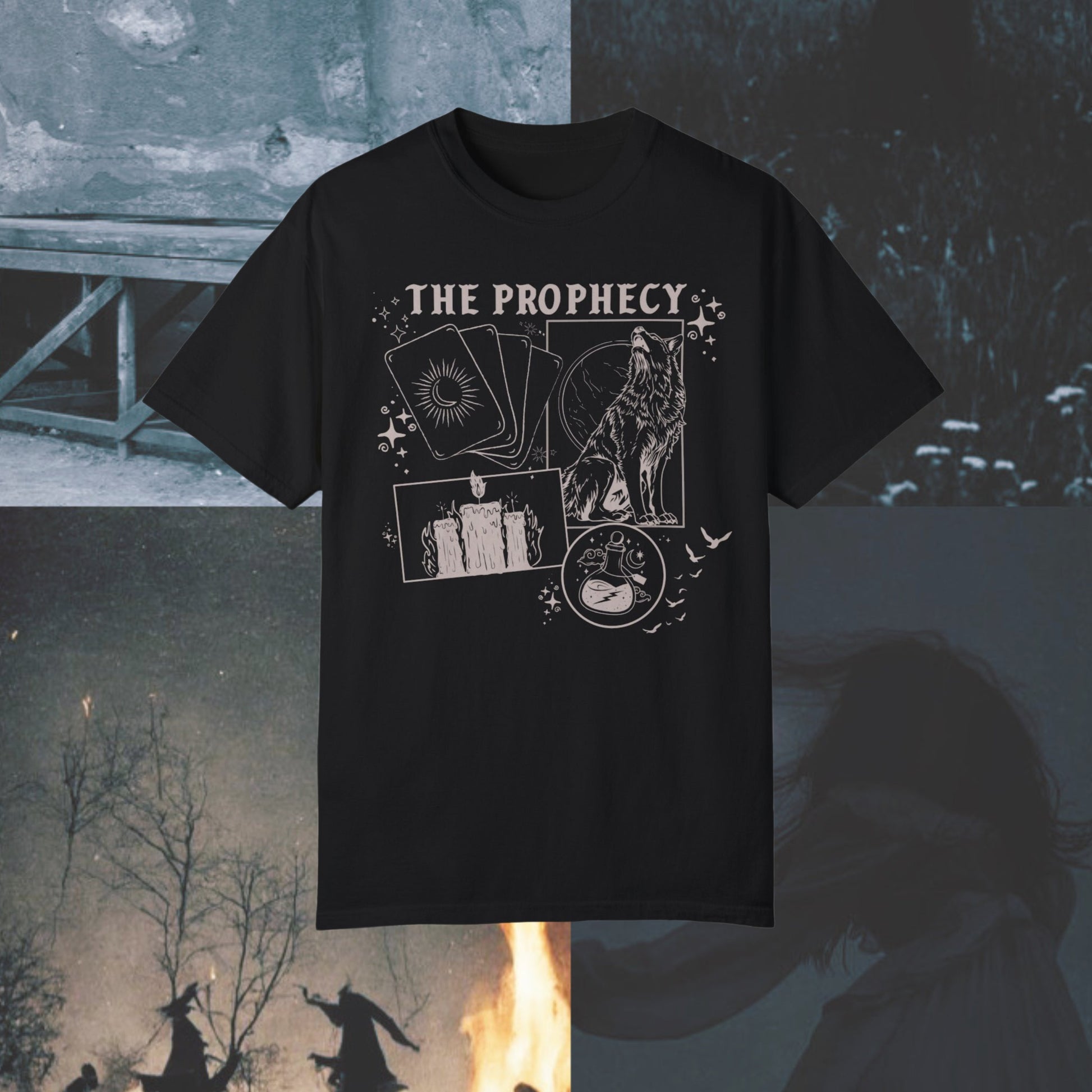 The Prophecy TTPD Tshirt | Tortured Poets Merch | Witchy Taylor Fan | Era Tour Outfit | The Anthology TTPD | Swift Howl Like A Wolf at Moon