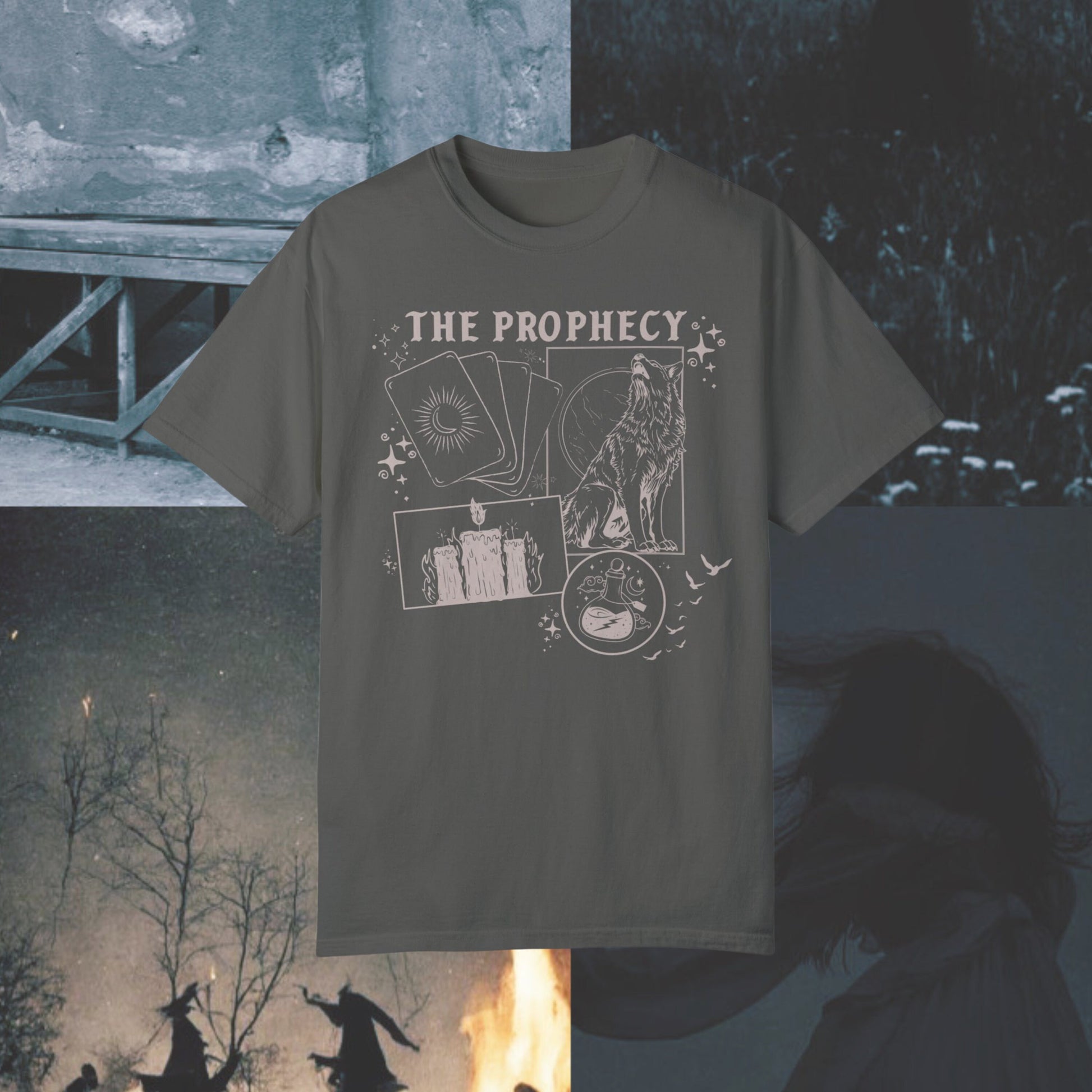 The Prophecy TTPD Tshirt | Tortured Poets Merch | Witchy Taylor Fan | Era Tour Outfit | The Anthology TTPD | Swift Howl Like A Wolf at Moon