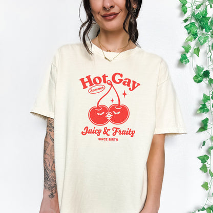Hot Gay Summer Queer Tshirt / Funny Gay Shirt / LQGBT+ gifts / trendy hot girl summer shirt