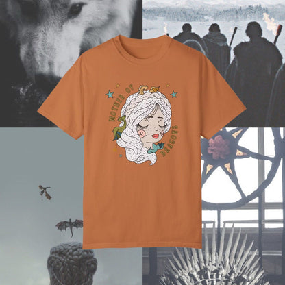 Dragons Mother Thrones Tshirt | Fantasy Thrones Merch | Dragons Danny Shirt | Hand Drawn Cute Bookish Merch | fantasy reader gift