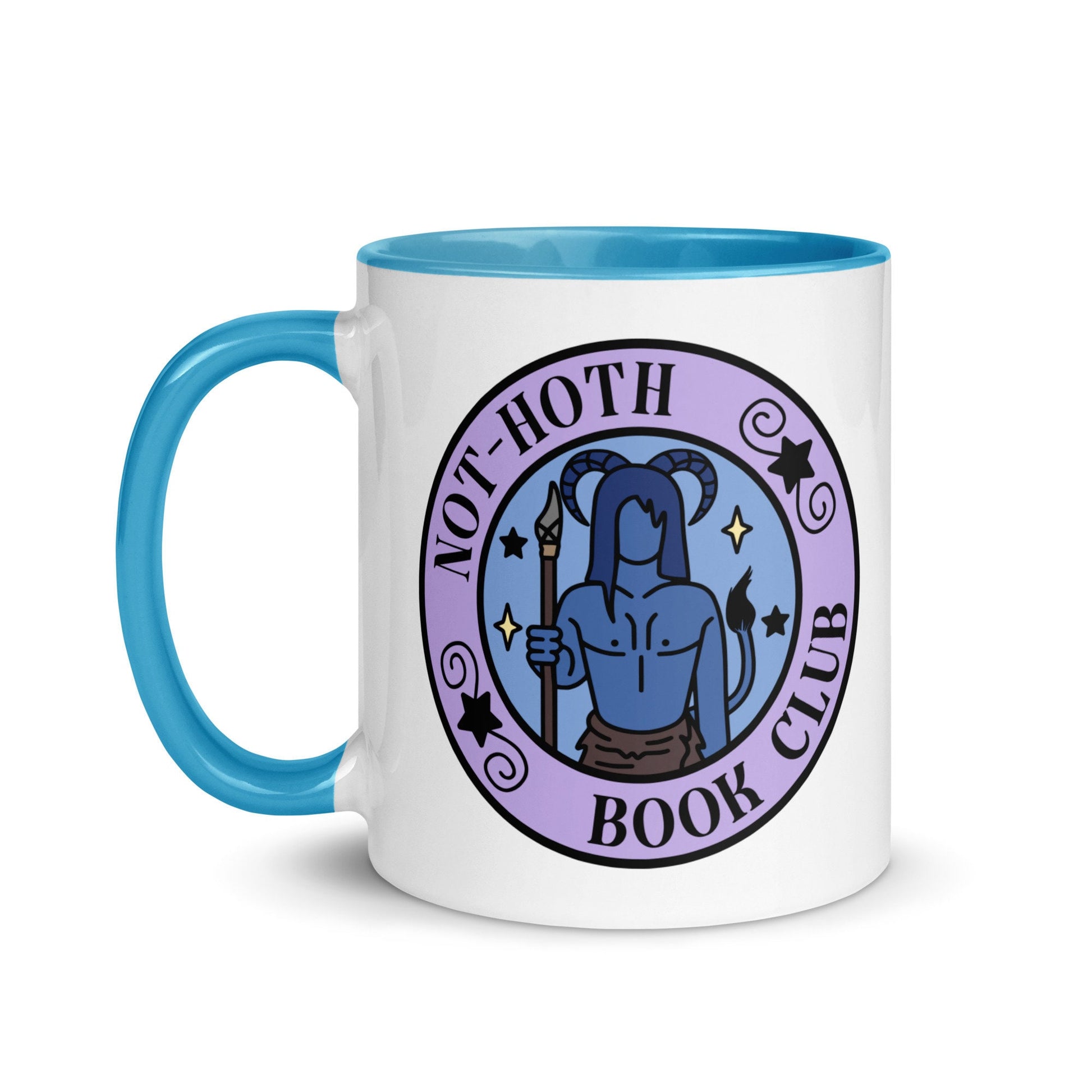 Not Hoth Book Club Mug | Alien Smut Bookish Mug | Sci Fei Monster Romance Coffee Cup | Barbarian Book Lover Gift | Ice Planet Merch