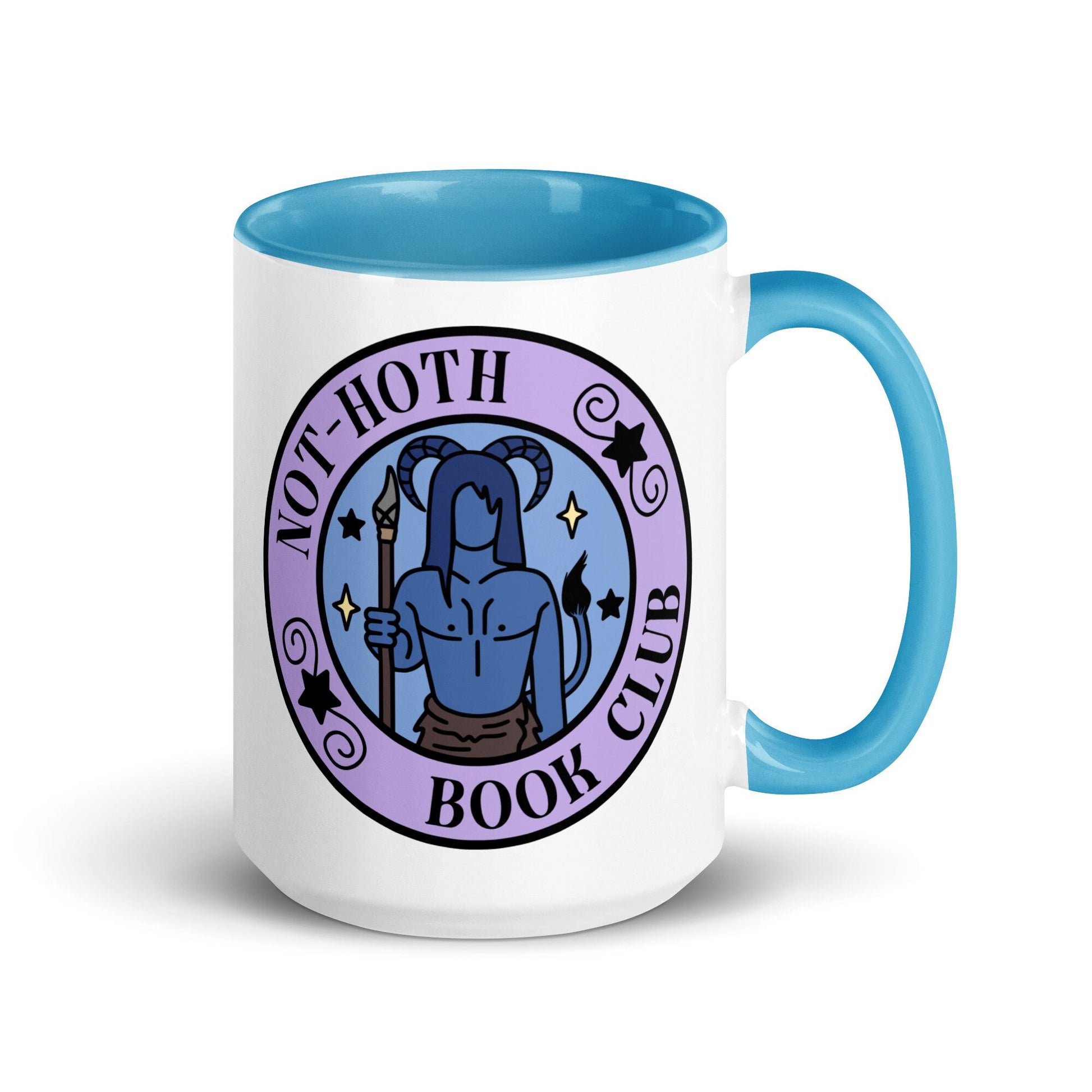 Not Hoth Book Club Mug | Alien Smut Bookish Mug | Sci Fei Monster Romance Coffee Cup | Barbarian Book Lover Gift | Ice Planet Merch