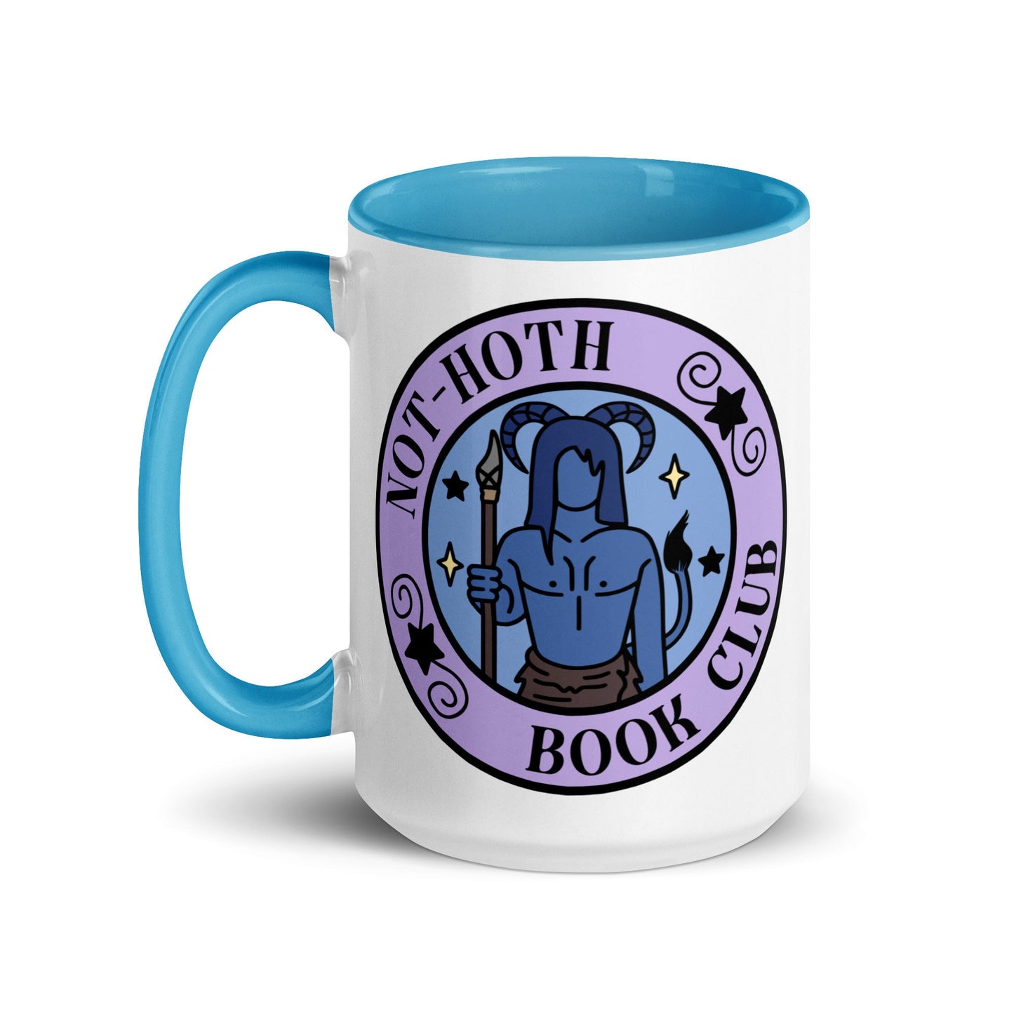 Not Hoth Book Club Mug | Alien Smut Bookish Mug | Sci Fei Monster Romance Coffee Cup | Barbarian Book Lover Gift | Ice Planet Merch